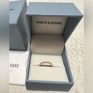 Charles & Colvard Forever One .45ct Round Colourless Moissanite